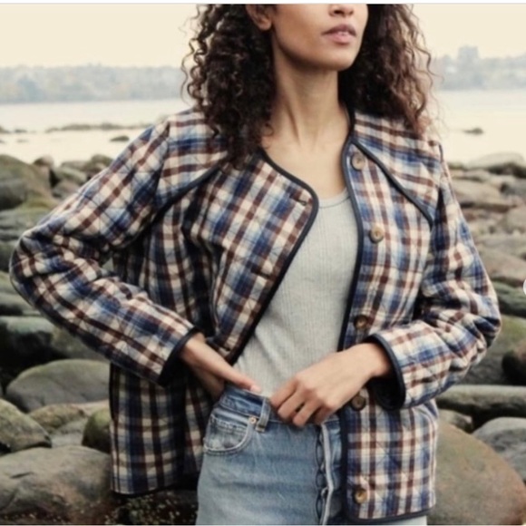 Doen Jackets & Blazers - Doen Sedona Jacket Belleville Plaid SZ XS NWT